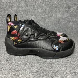 Nike Air Swoopes 2 Shoes Womens Size 8.5 Black Floral 917592-002 Zoom Basketball